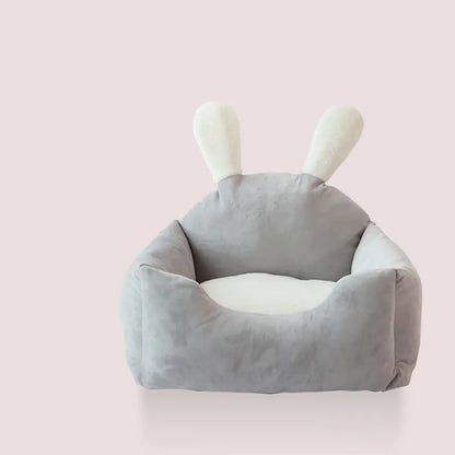 All-Season Cozy Pet Nest with Washable Cushion