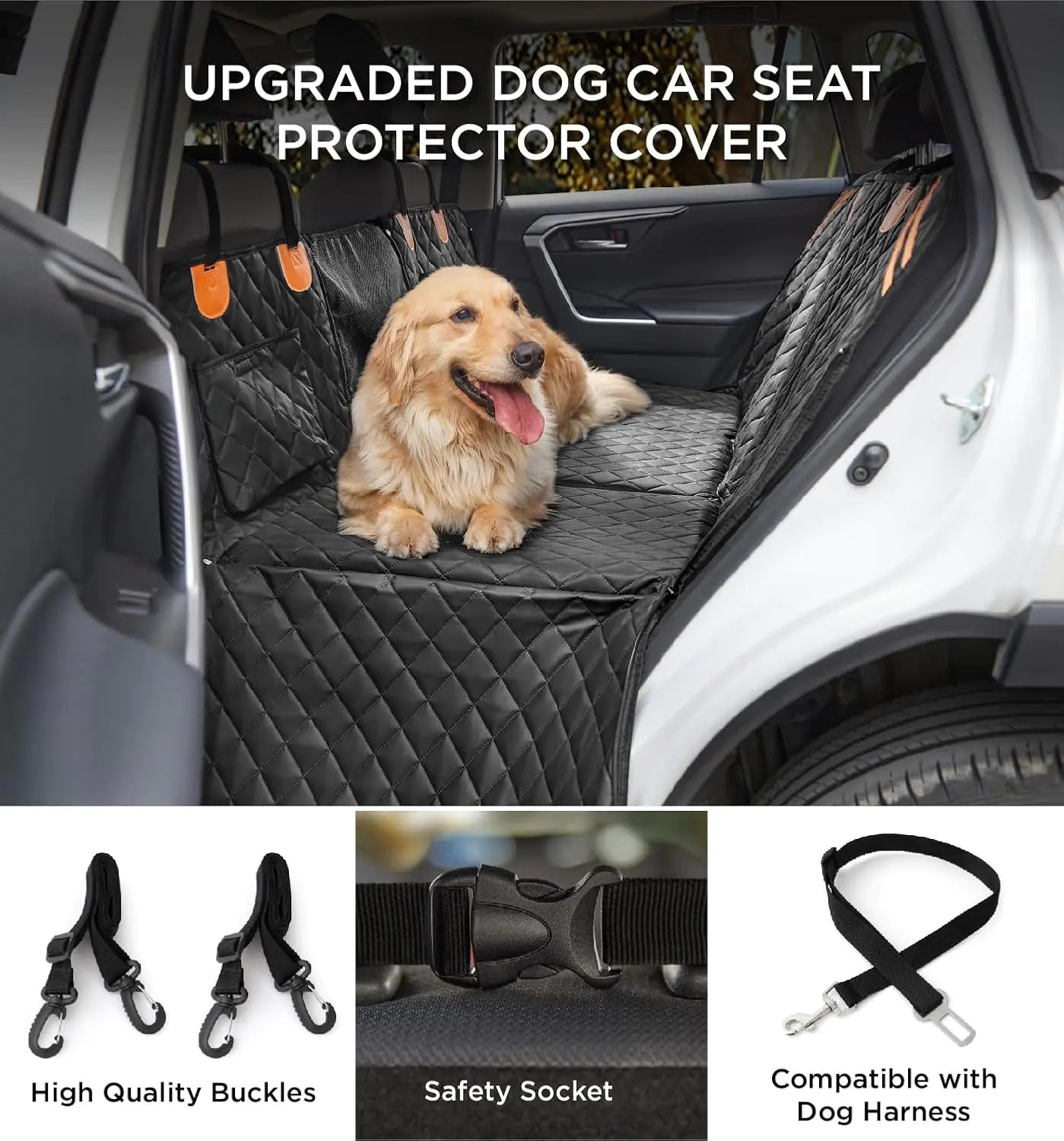 Dog Car Back Seat Cover