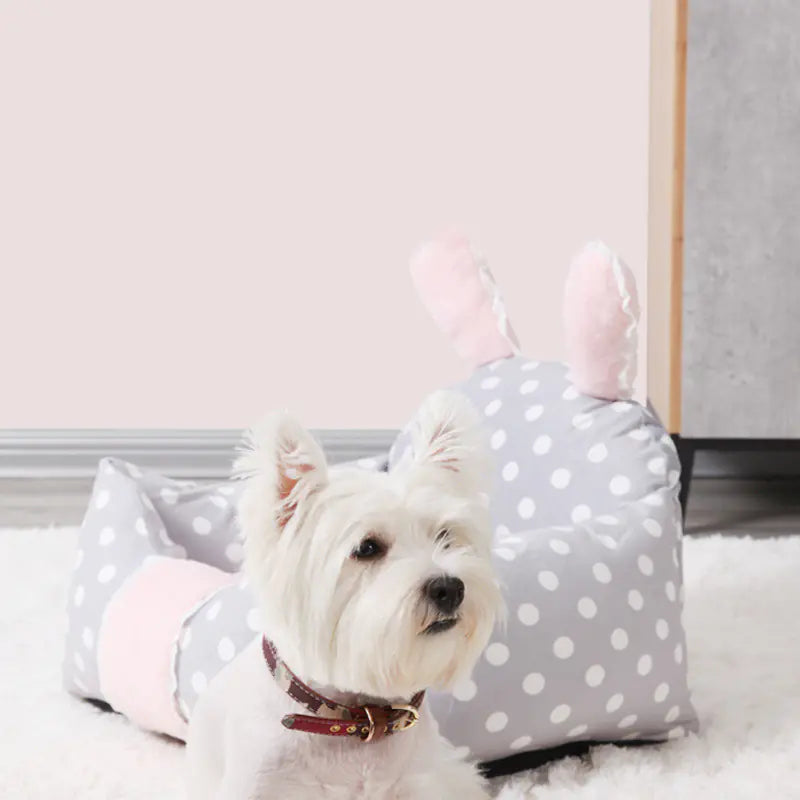All-Season Cozy Pet Nest with Washable Cushion